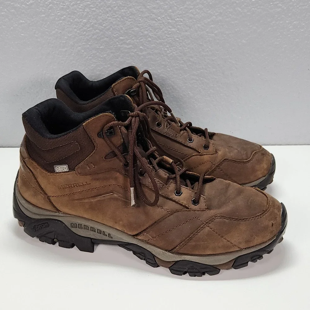 Merrell Moab Adventure Mid Waterproof Hiking Boots J91819 Mens US 12 *No Insoles